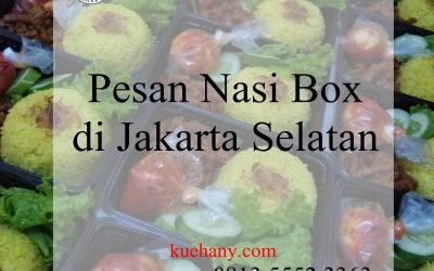 Pesan Nasi Box di Jakarta Selatan