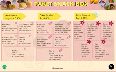 Paket Harga Snack Box di Jakarta