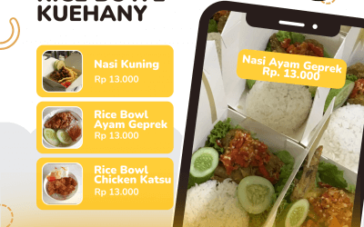 Mulai dari 13 Ribuan Kamu Bisa Makan Siang Kenyang dengan Nasi Box Kuehany Jakarta!